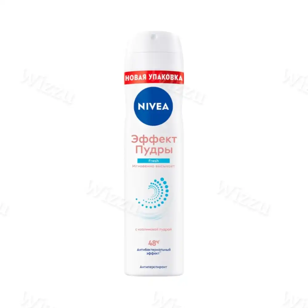 Дезодорант Нивея 150мл Эффект пудры спрей, шт