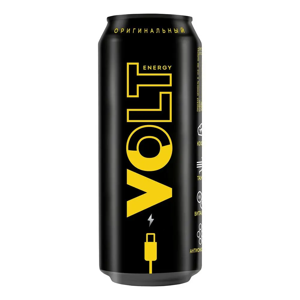 Напиток энергетический Volt Energy Оригинальный 0.45л