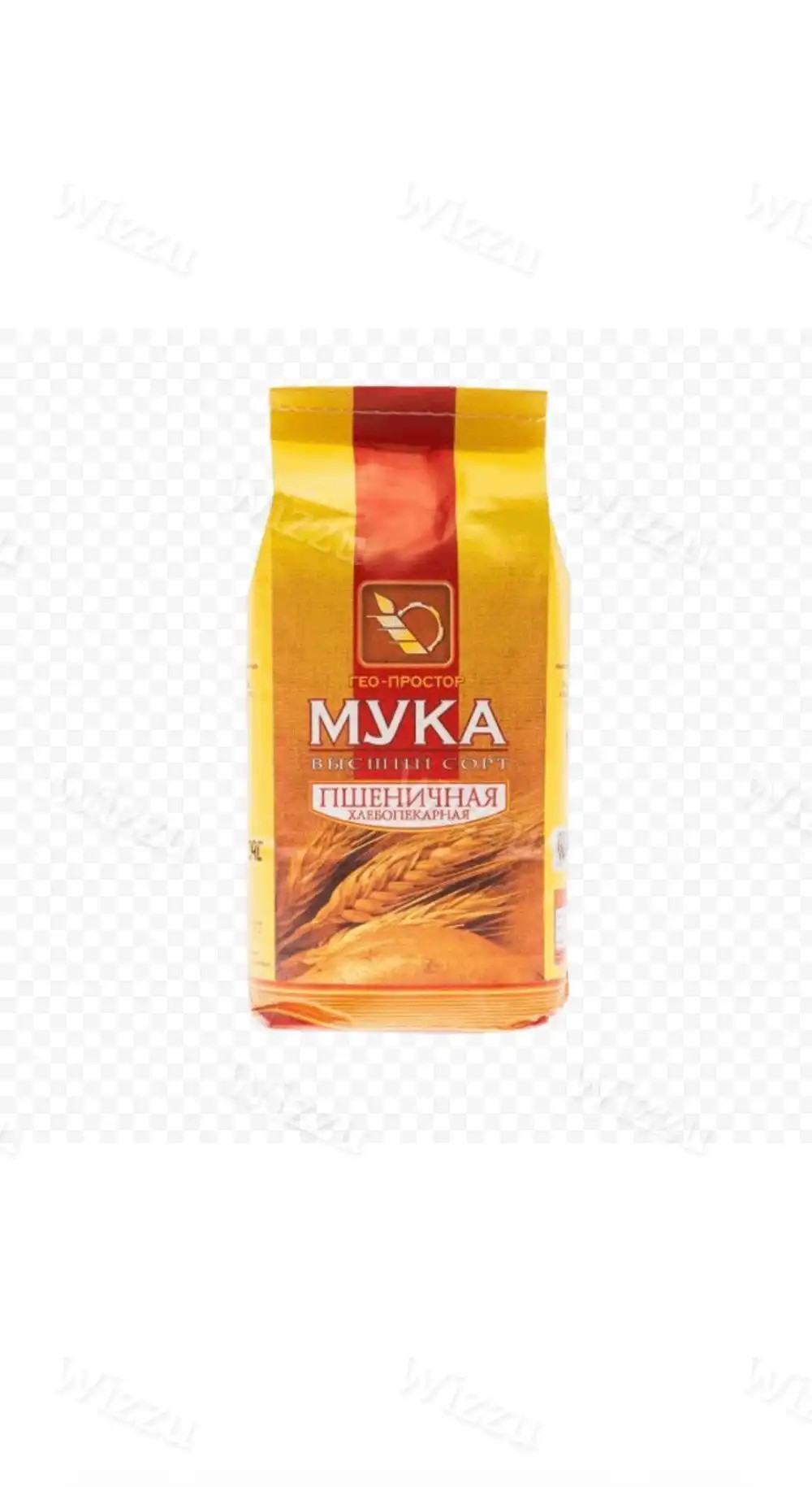 Мука пшеничная в/с "Гео-Простор" 2кг