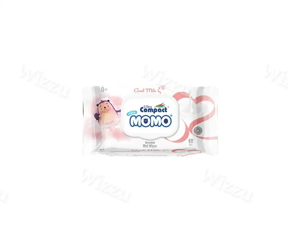 Влажные Салфетки МОМО с Козьим молоком 60шт