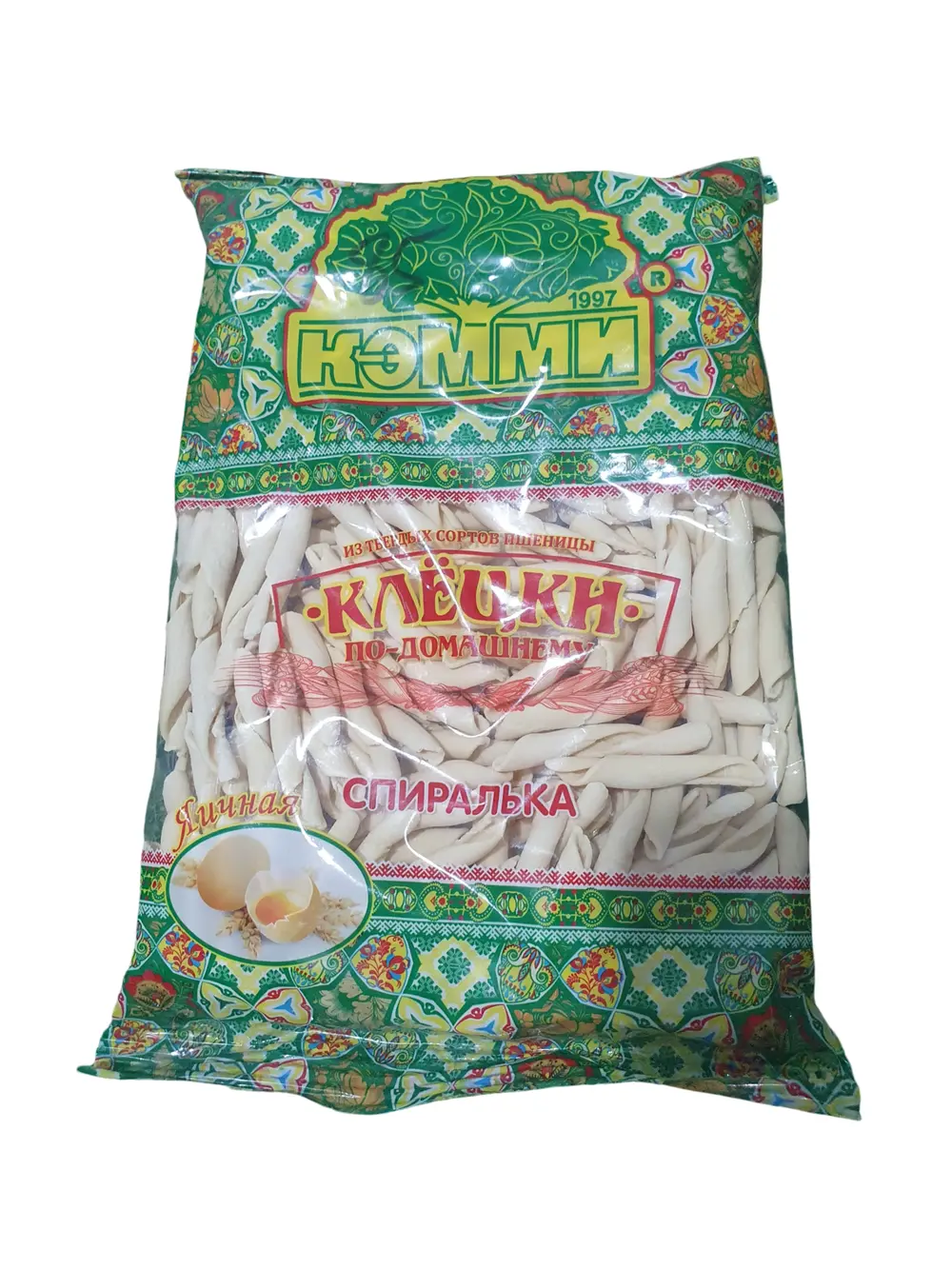 Макаронные изделия Кэмми Клецки по-домаш яичные спиралька пл.пак, 300г