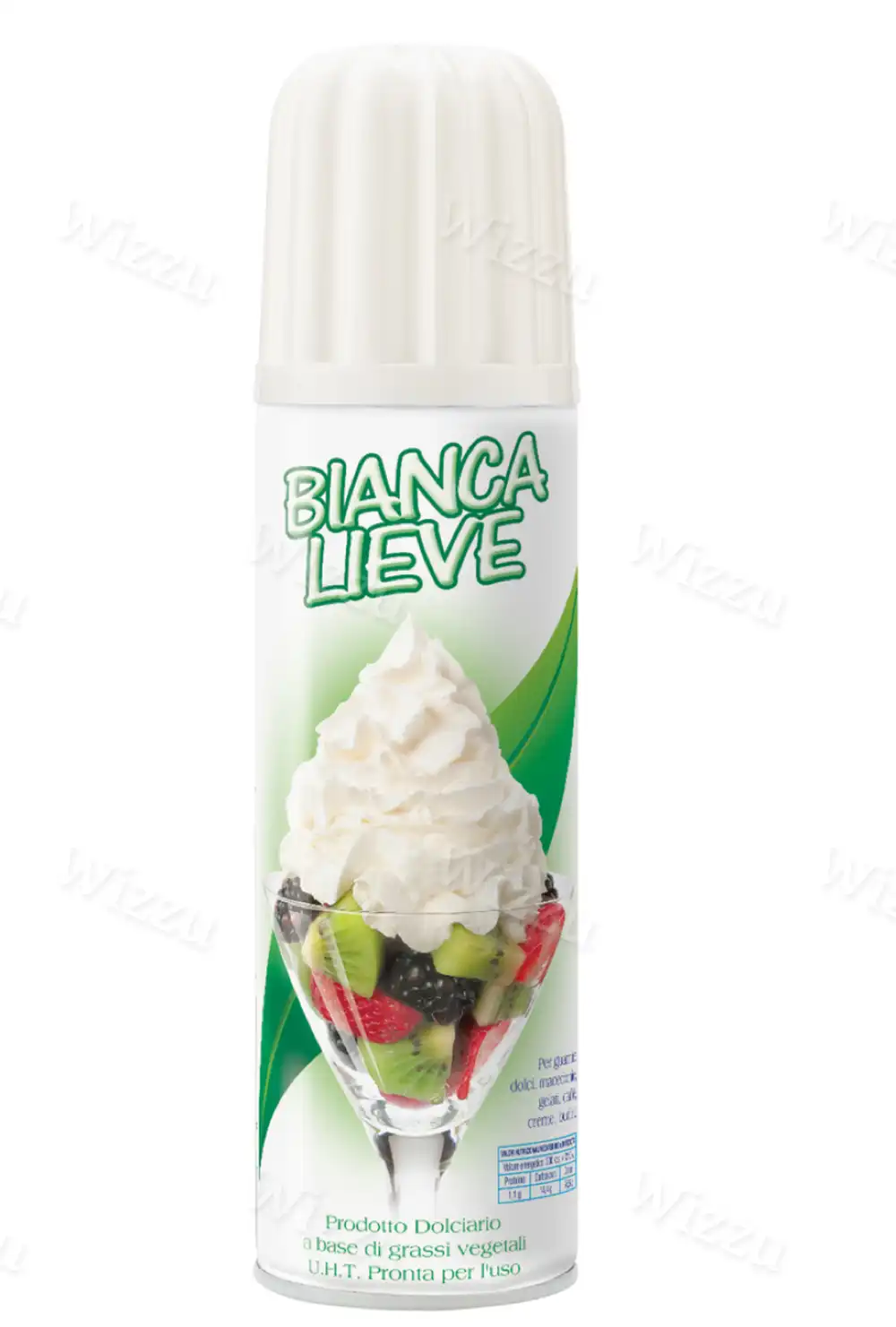 Крем на растит. масле взбитый ультрапастеризованный "Bianca Lieve" 250г