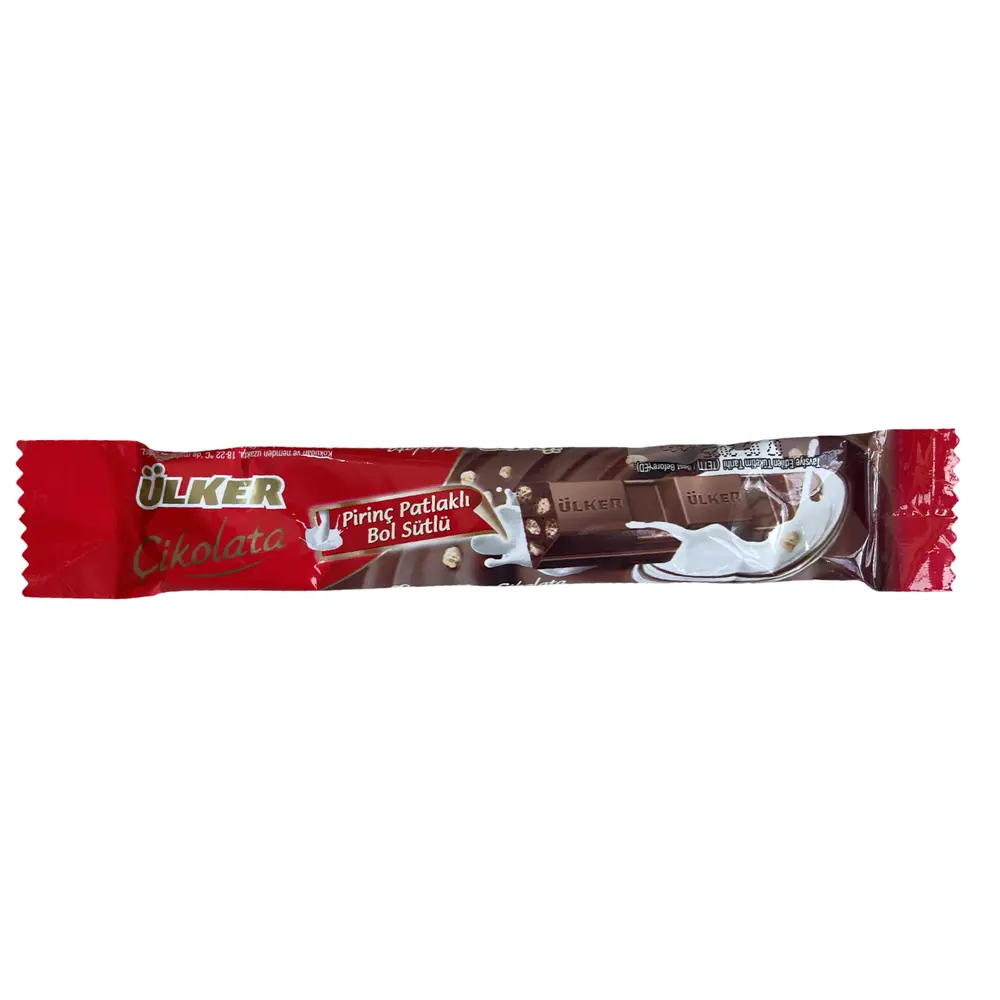 Молочный шоколад CIKOLATA MILK с кусочками риса 14гр