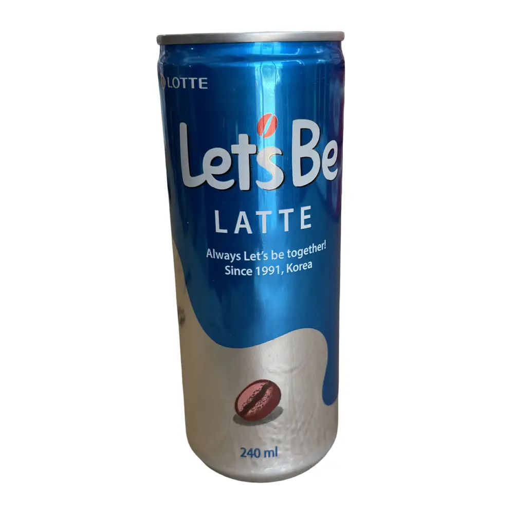 Напиток безалкогольный кофейный Lotte Let's be Latte, 240мл