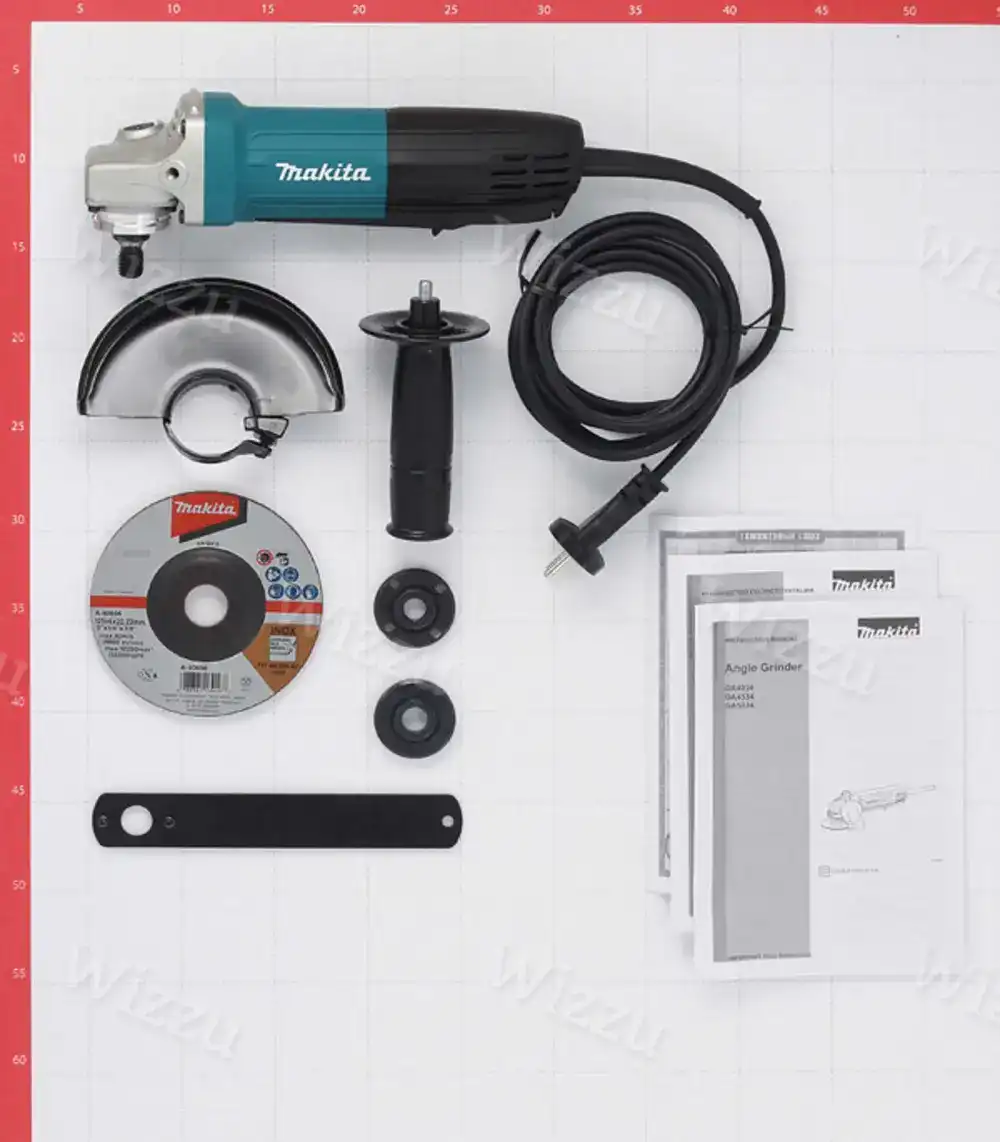Шлифмашина угловая электрическая Makita GA5034 720 Вт d125 мм