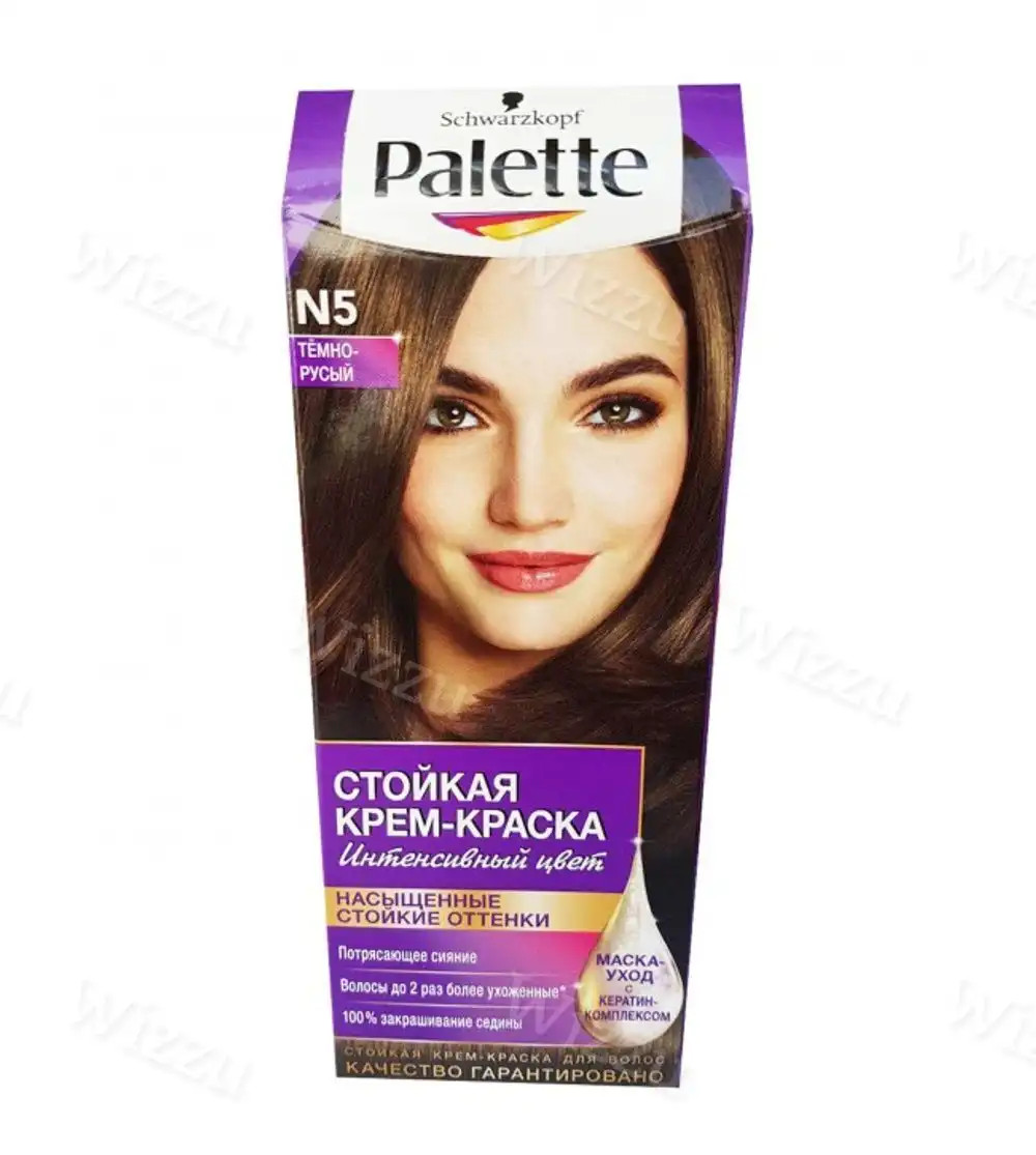 Краска Палетте №5 темно русый, шт