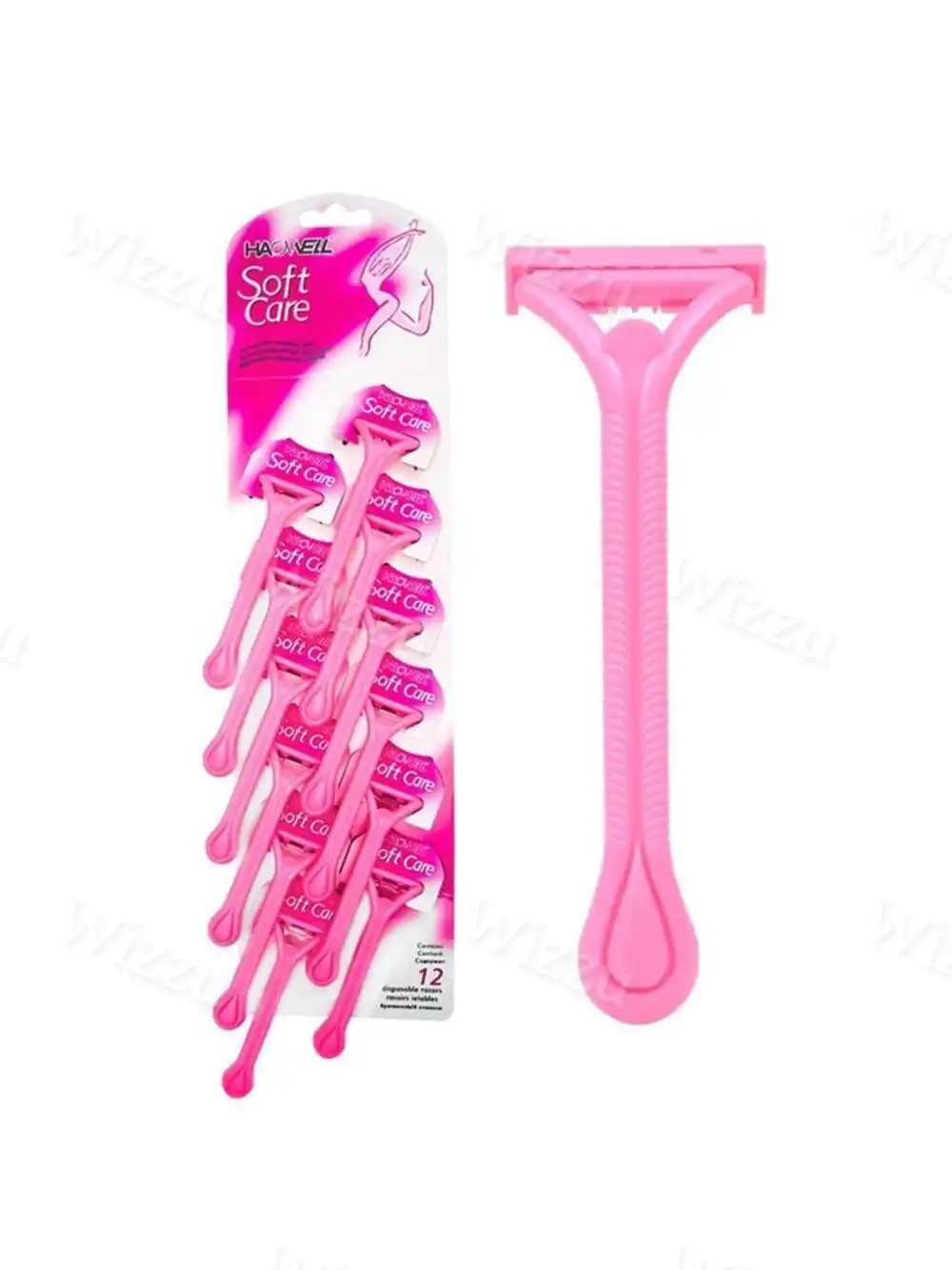 Бритва станок голуб. женск Soft Care MAX