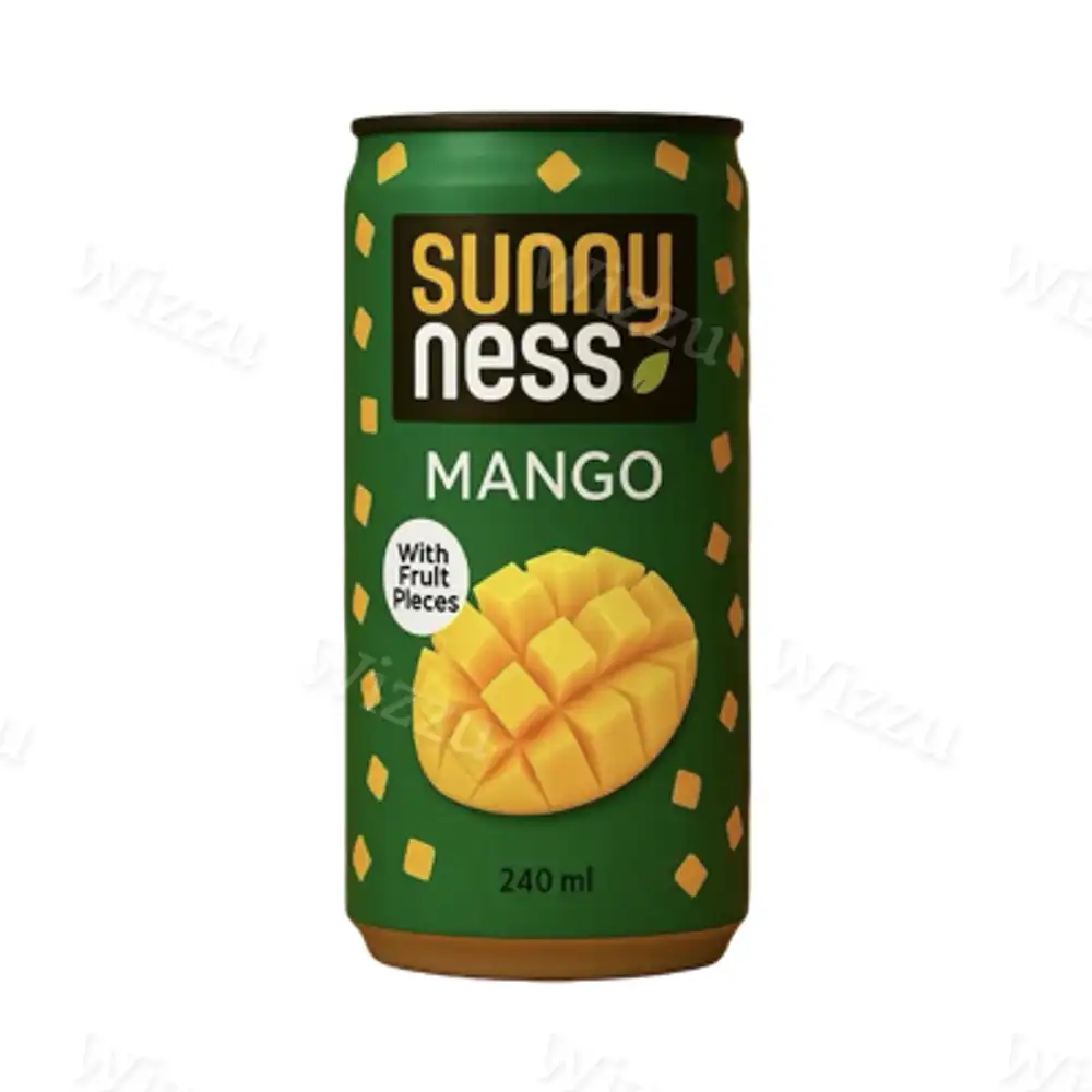 Напиток газ.Sunny Ness Манго с кусочками фруктов 240мл