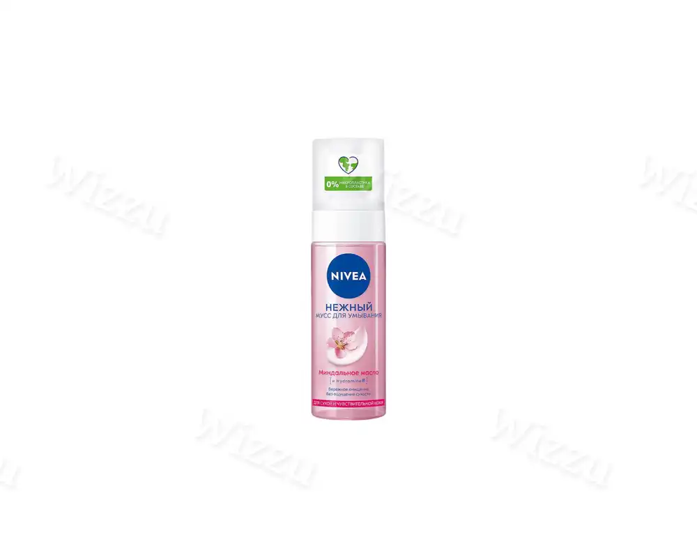 Нежный мусс для умывания Nivea Миндальное масло 150мл