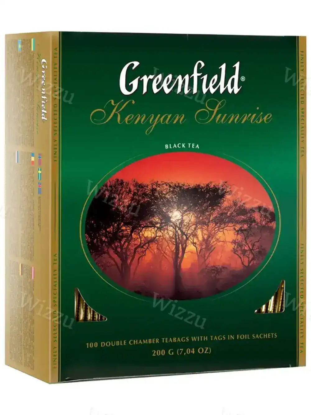 Чай Гринфилд Кения Санрайз 100 пак