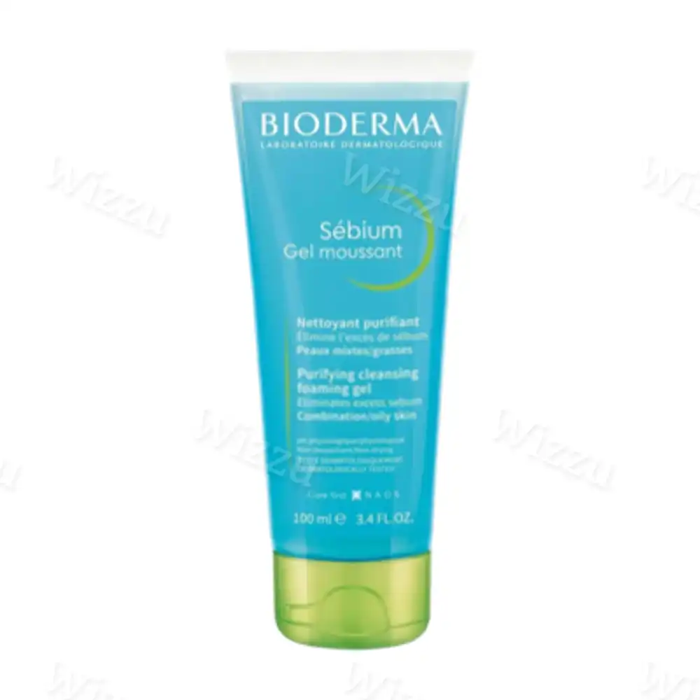 Очищающий гель для лица Bioderma Sebium 100мл