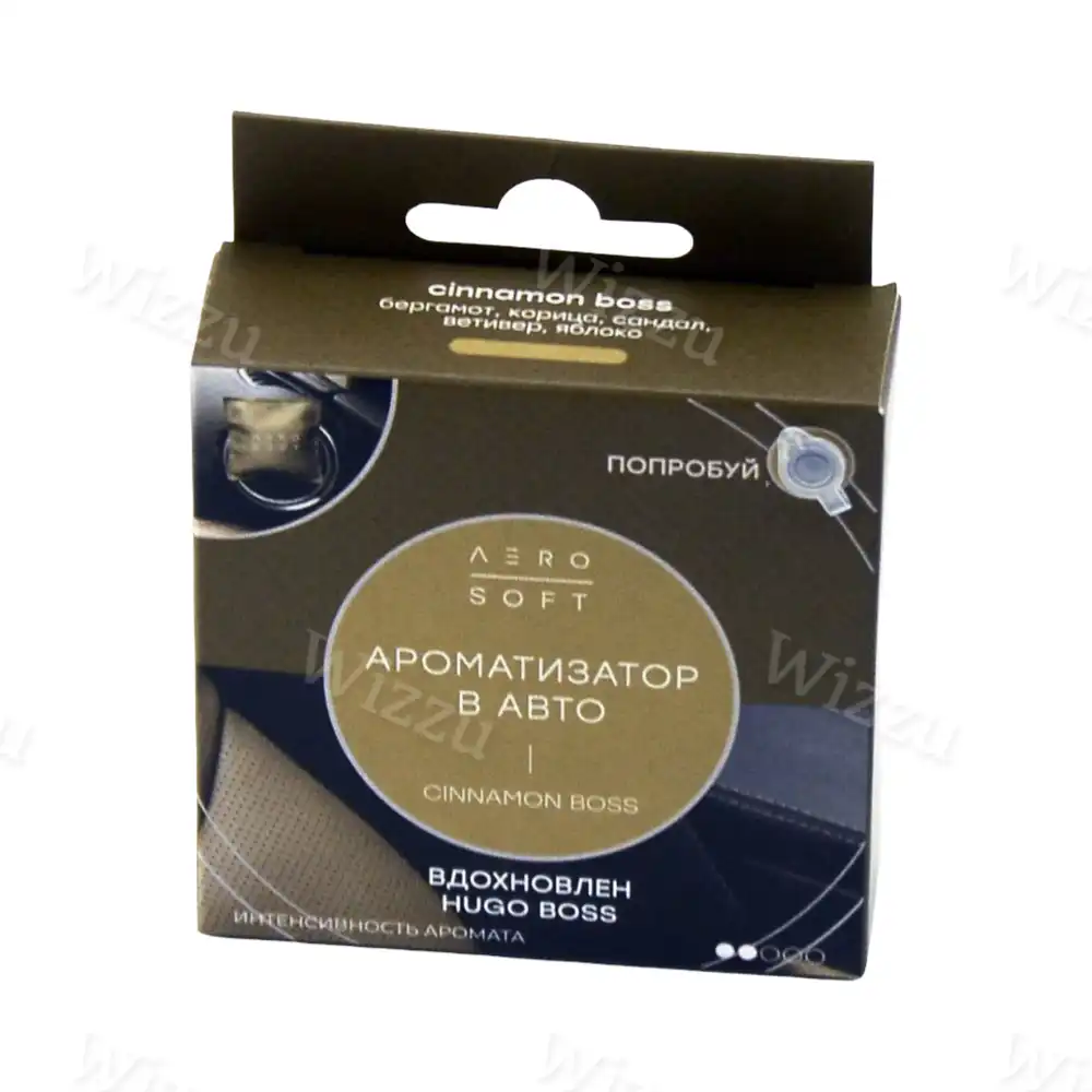 Ароматизатор для автомобиля AERO SOFT CINNAMON BOSS