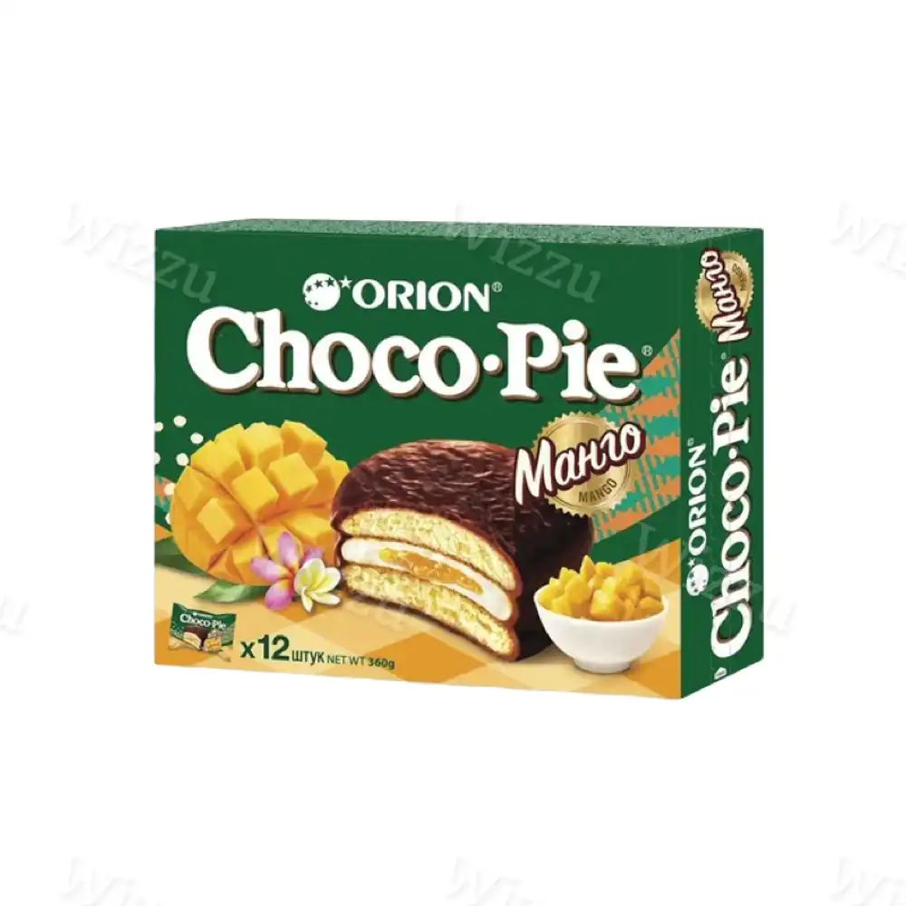 Печенье Орион Чоко Пай 360г Манго, шт