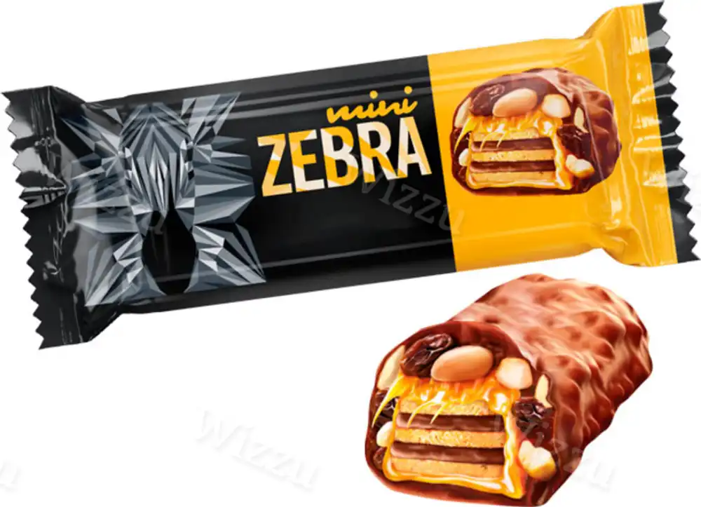 Зебра мини батончики вес