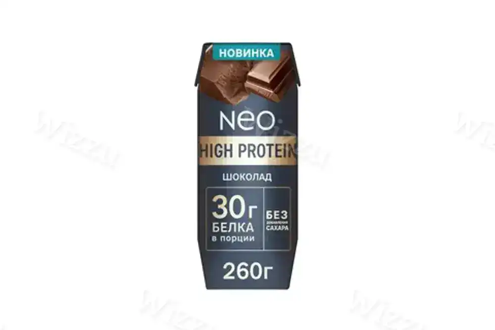 Коктейль молочный NEO High Protein с Шоколадом 260гр
