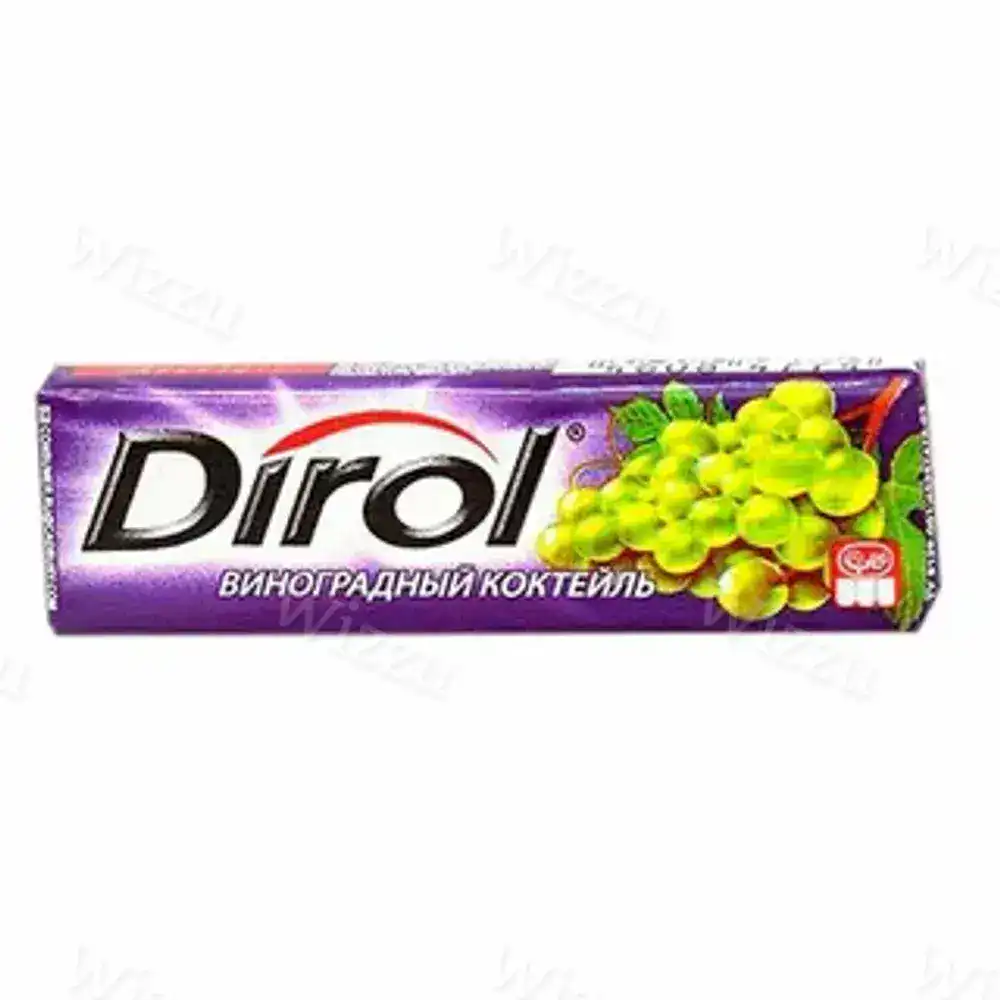 Жевательная резинка Dirol виноград 13.6г