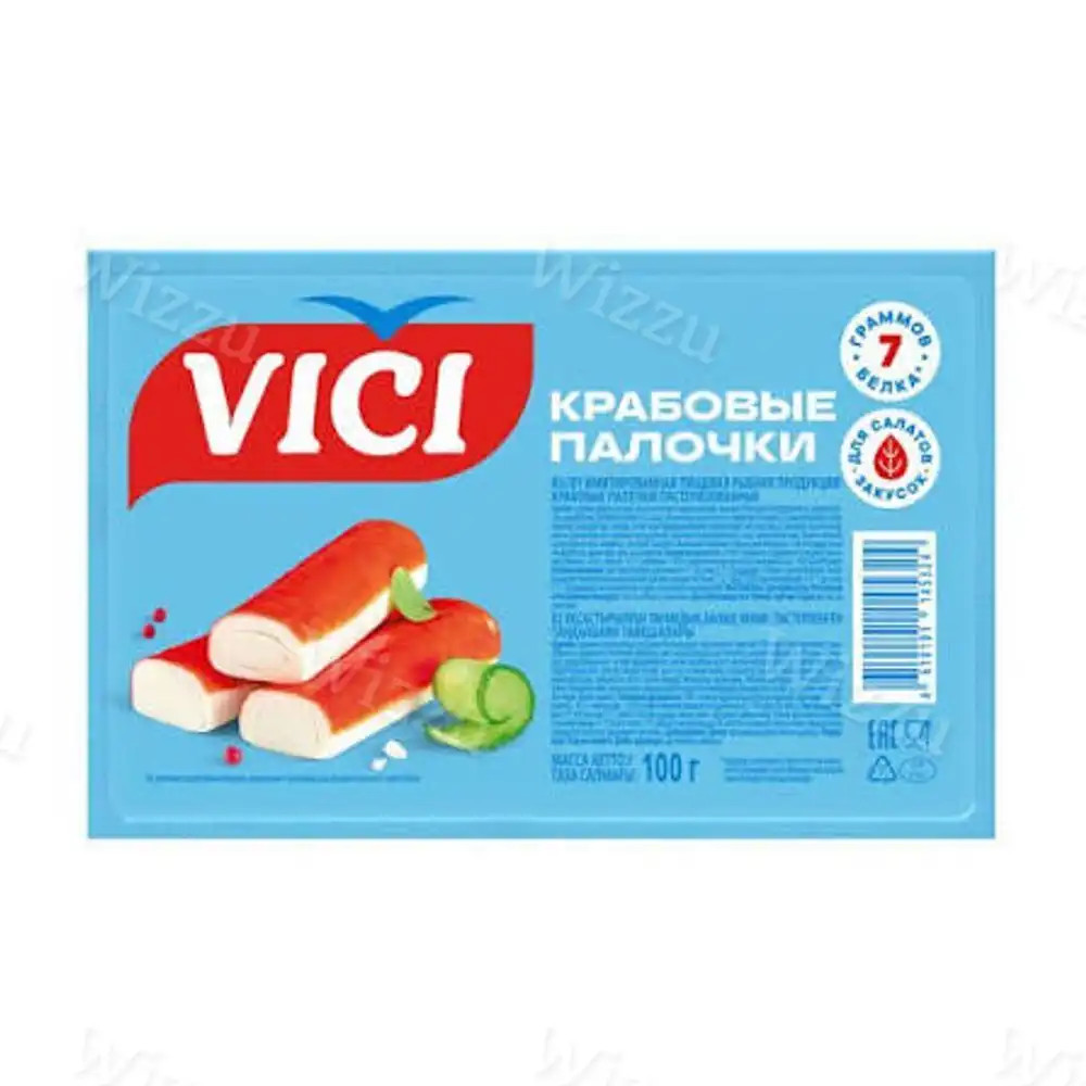 Крабовые палочки VICI 100гр
