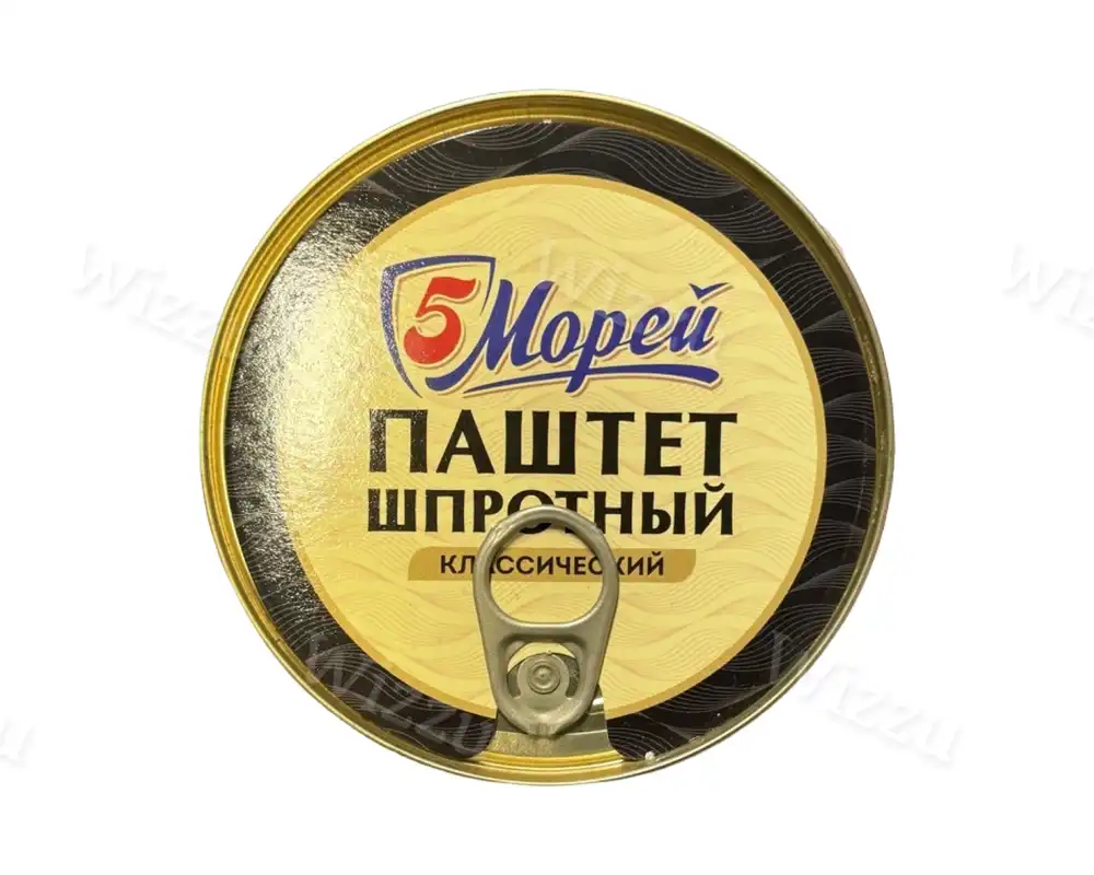 Паштет  шпротный  170г. 5М 36 шт