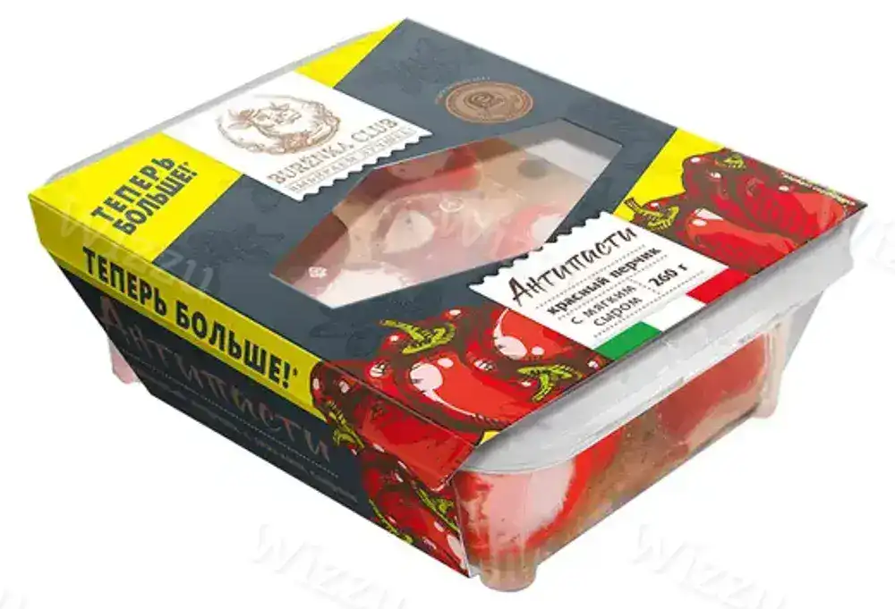 Антипасти Красный перчик фарш."Burenka Club" 260гр