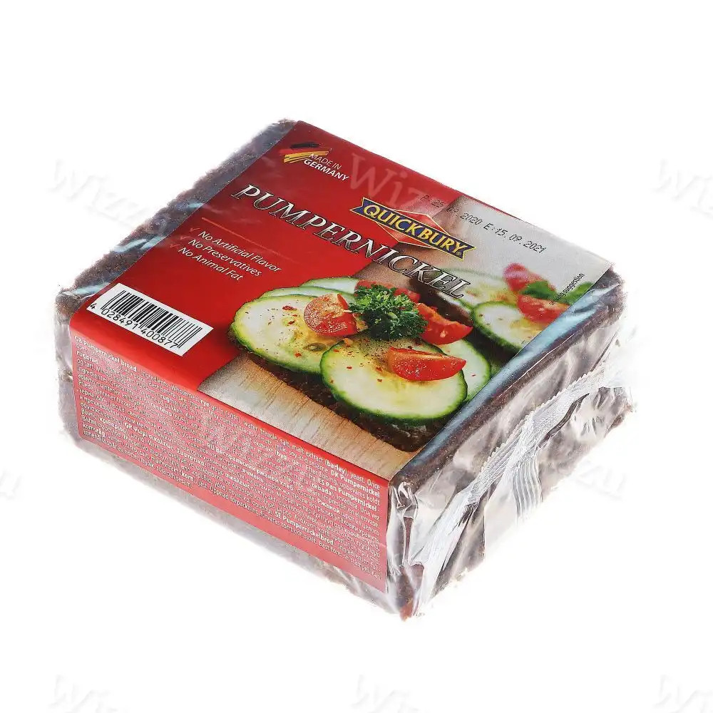 Хлеб ржаной Quickbury Pumpernickel плотный 500г