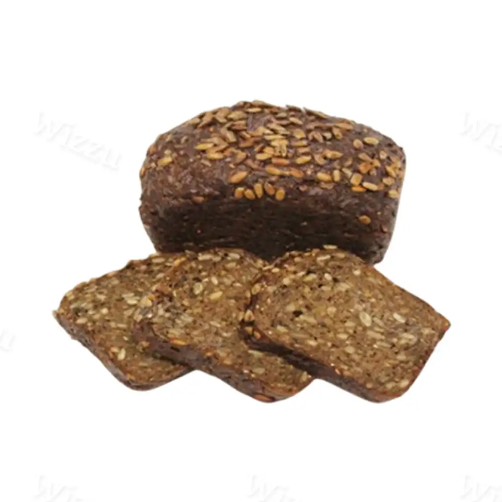 Хлеб заварной ржаной с семенами 400г Цех