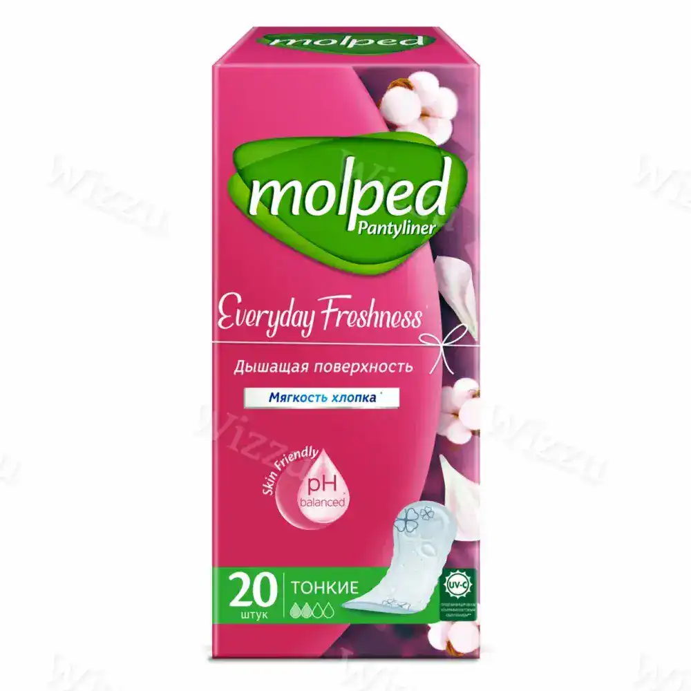 Прокладки Molped ежедн Свежесть каждый день 20шт, шт