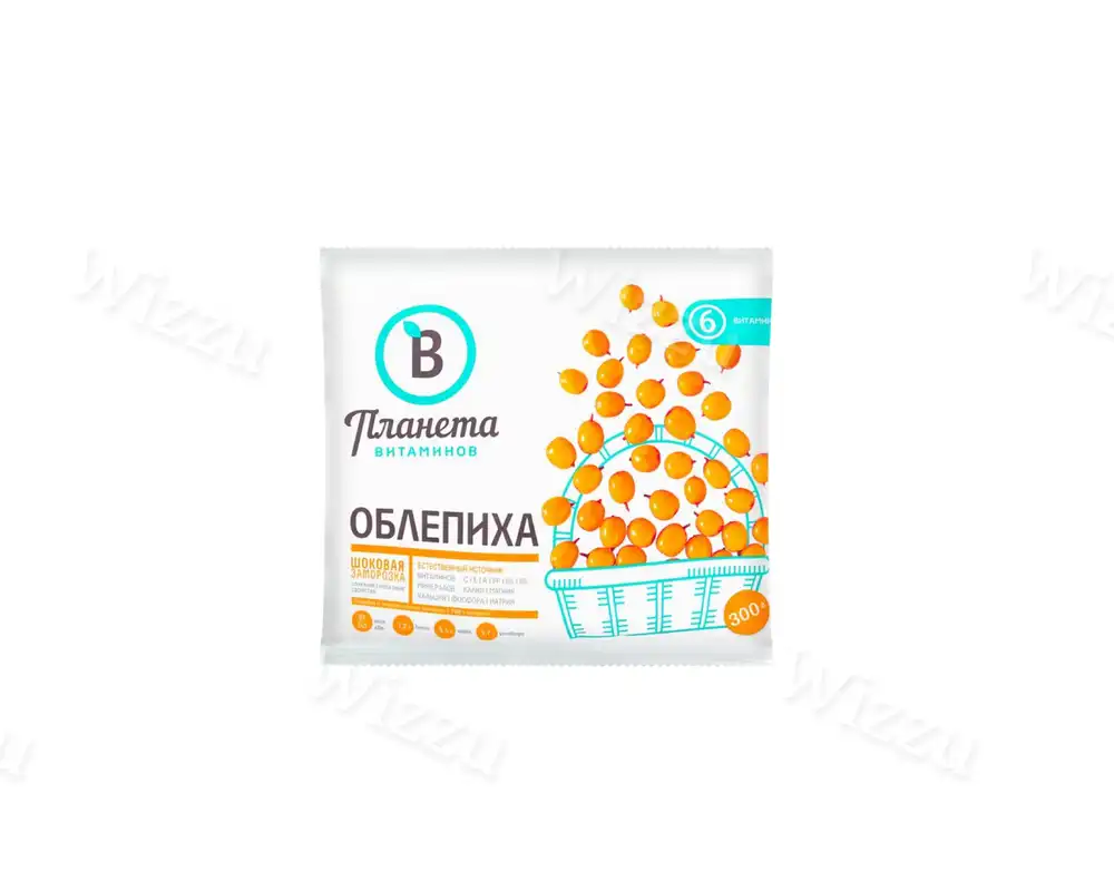 Планета Витаминов зам.Облепиха 250гр