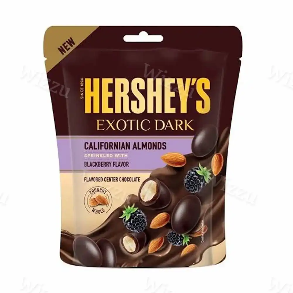 Конфеты "Hershey's" Миндаль и ежевика 90г