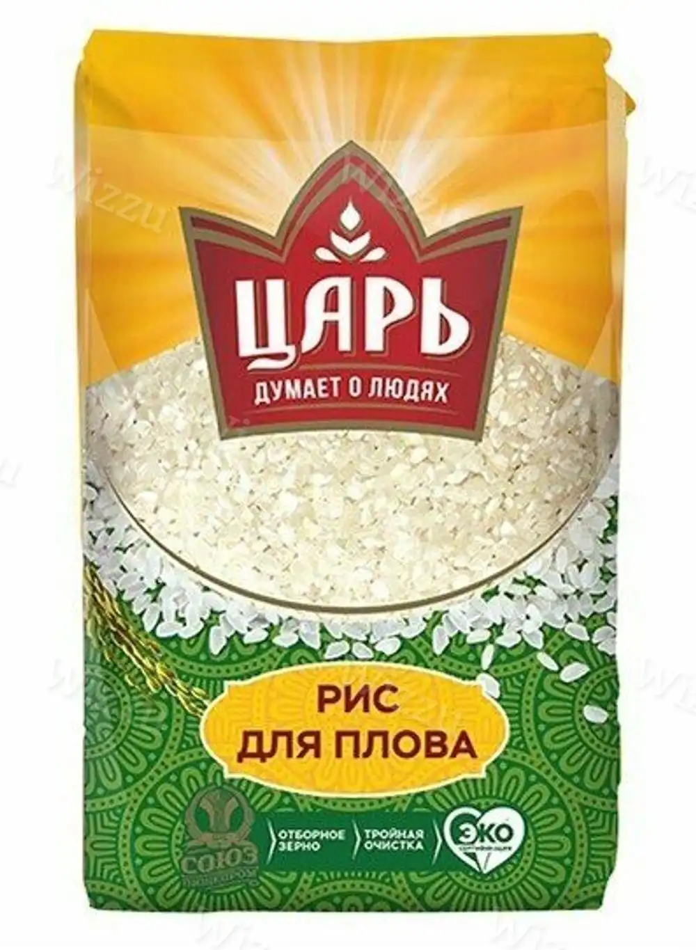 Рис для плова "Царь" пакет.800гр