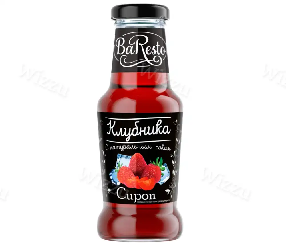 Сироп "Клубника" "Baresto" 250мл
