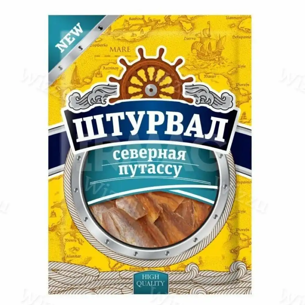 Северная путассу солено-сушеная 36г, шт