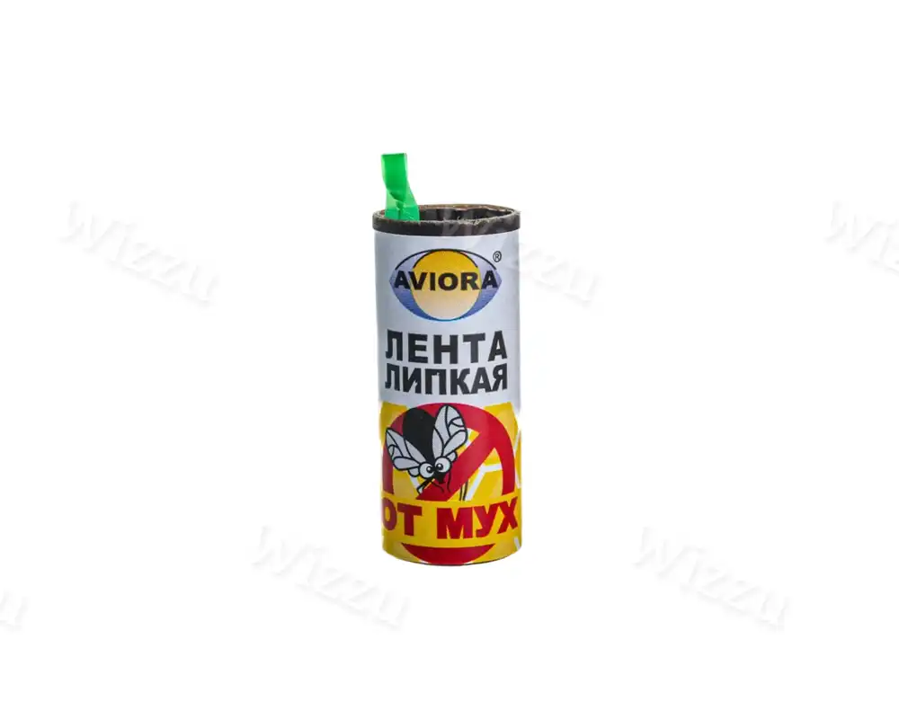 Липкая лента от мух 0,04 м х0,7м, AVIORA