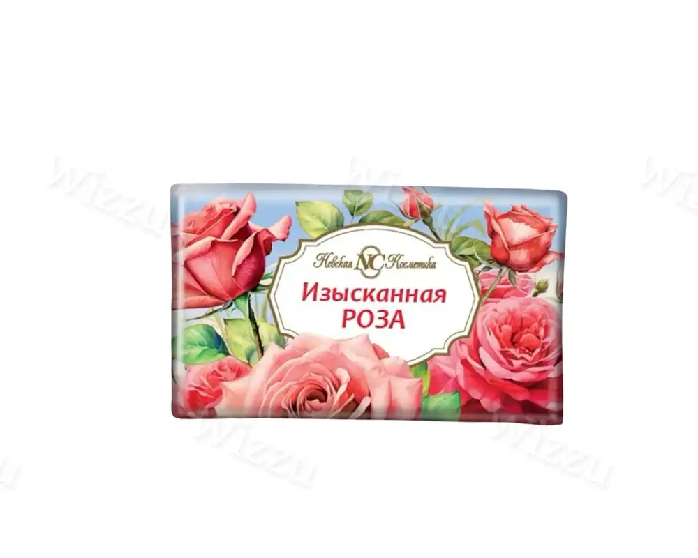 Мыло туалетное Невская Косметика Изысканная Роза 180гр