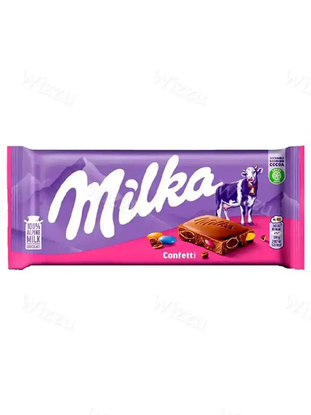 Шоколадная плитка "Milka" Confetti 100г