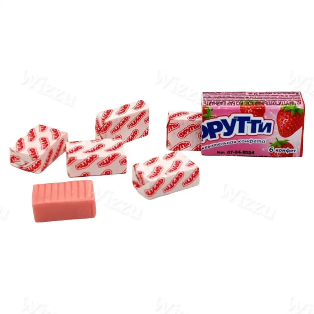 Жевательный мармелад "Фрутти" Клубника (6 конфет)