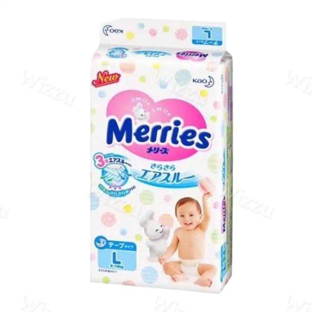 Подгузник - трусики Merries L 24шт (9-14кг)