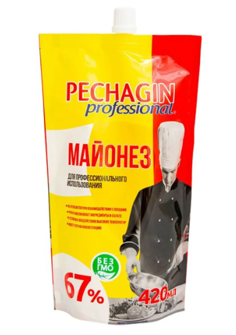 Майонез "Печагин" Professional 67% 420 мл