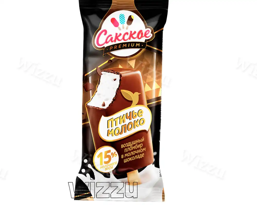 Мороженое Сакское Птичье молоко 15%