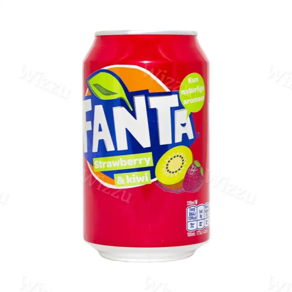 Fanta Strawberry Kiwi клубника киви 330 мл напиток