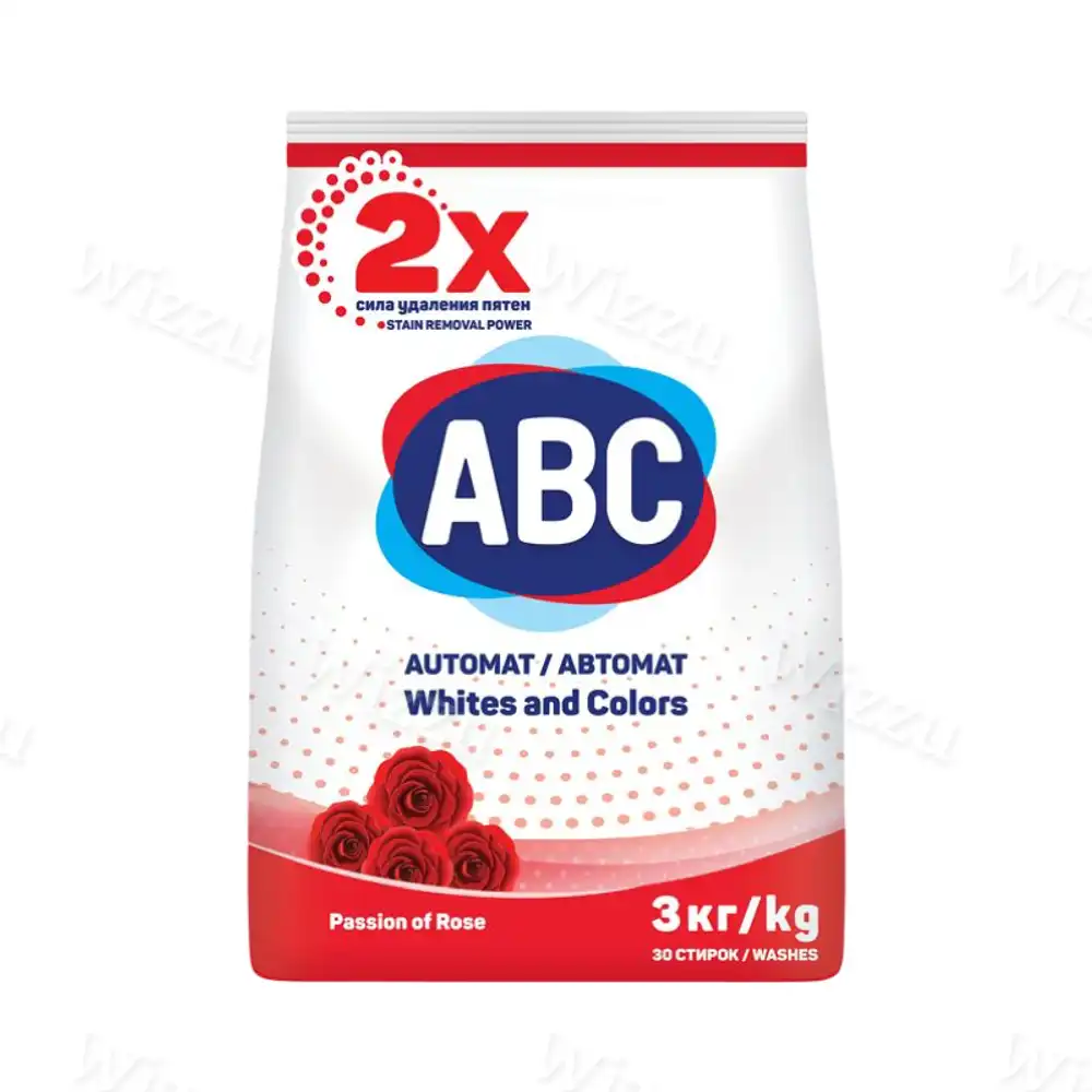 Порошок ABC авт Роза 3кг