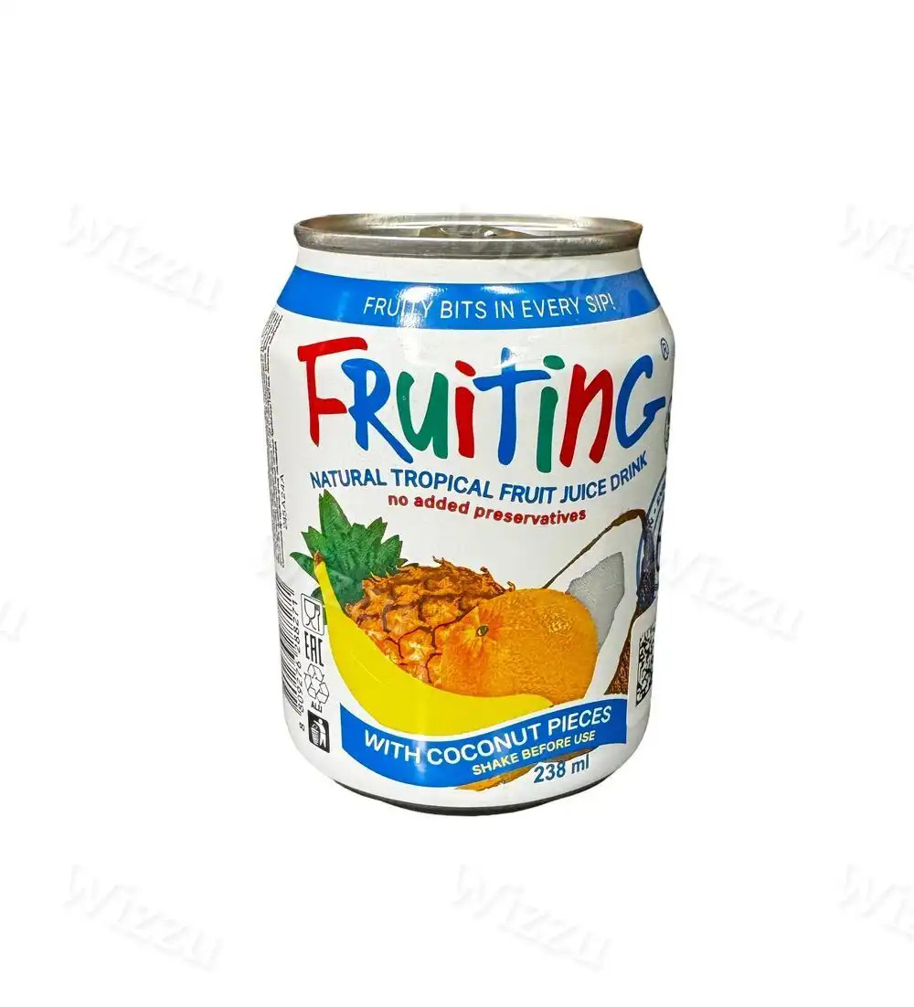 Напиток из сока Тропических фруктов Fruiting 238мл ж/б