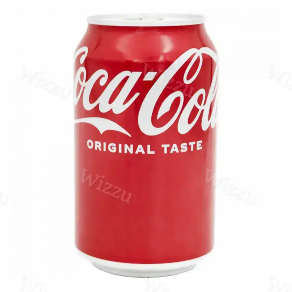 Газированный напиток "Coca-Cola" ж/б 330мл