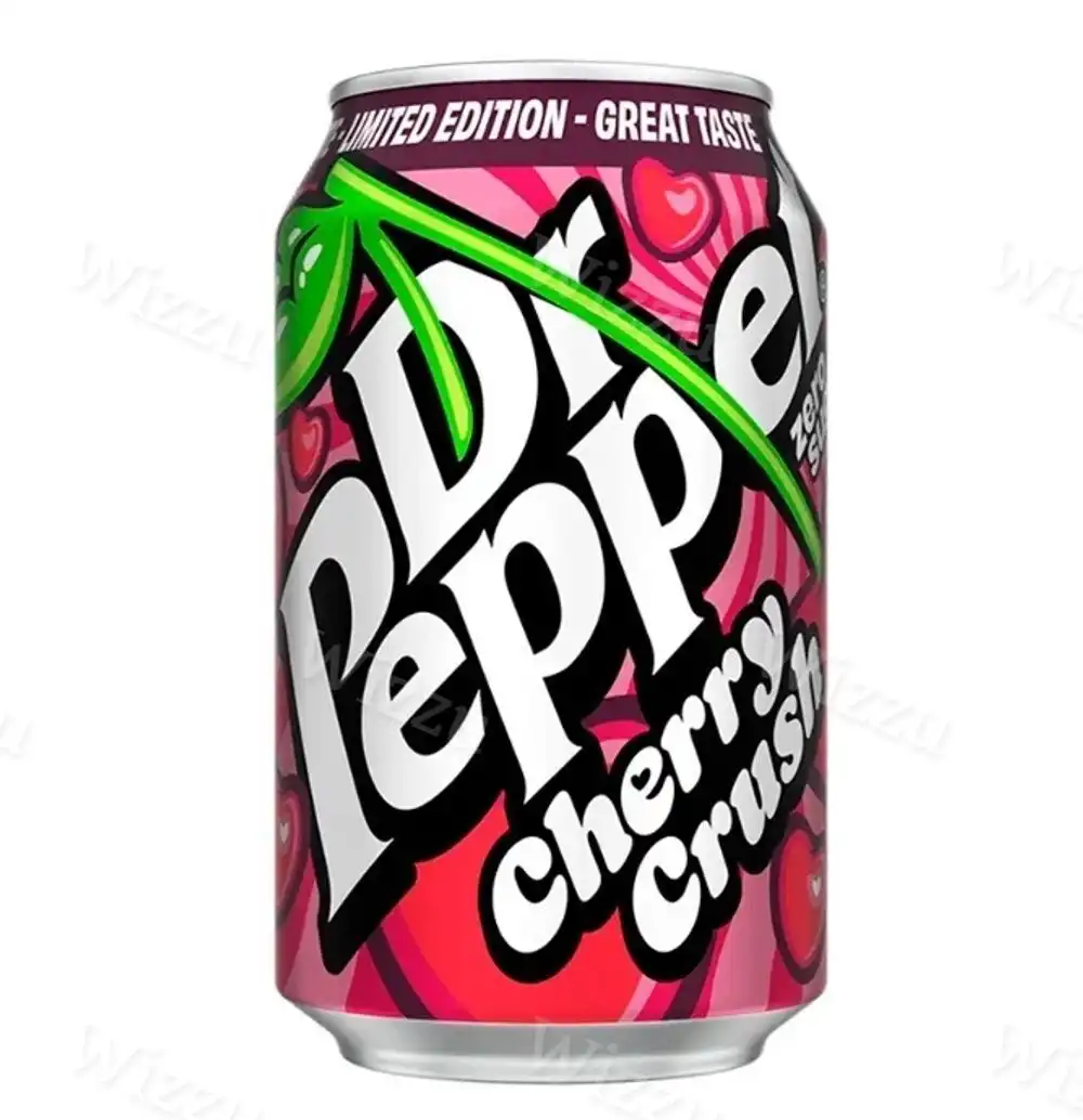 Напиток "Dr Pepper" Zero Sugar Cherry Crush 330мл