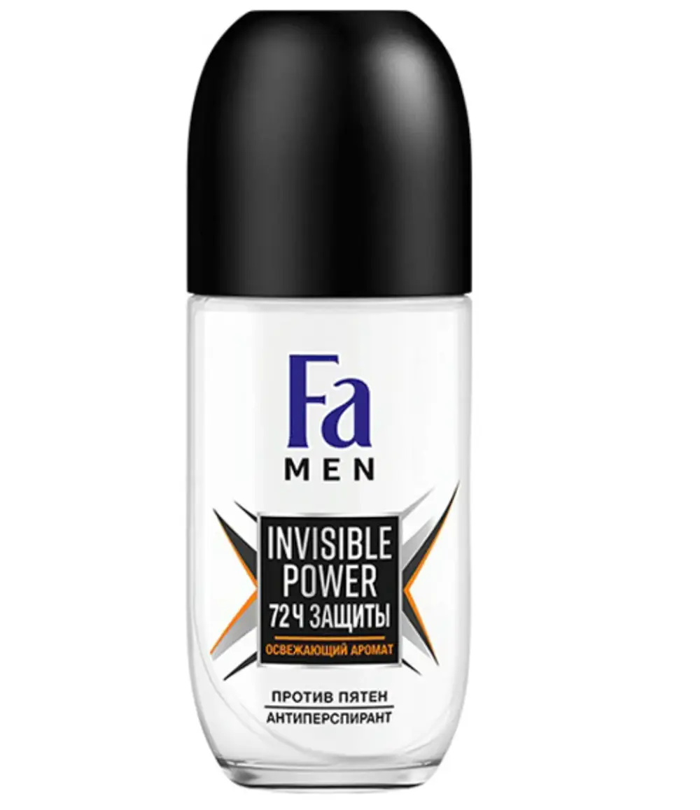 Дезодорант-антиперспирант шариковый FA  Invisible power