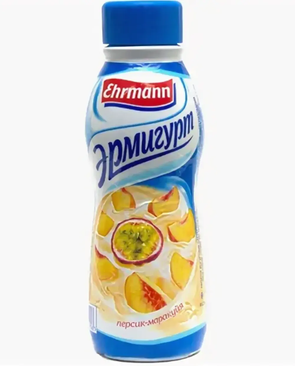 Йогурт питьевой Эрмигурт с персиком и маракуйей, 1.2%, 420г