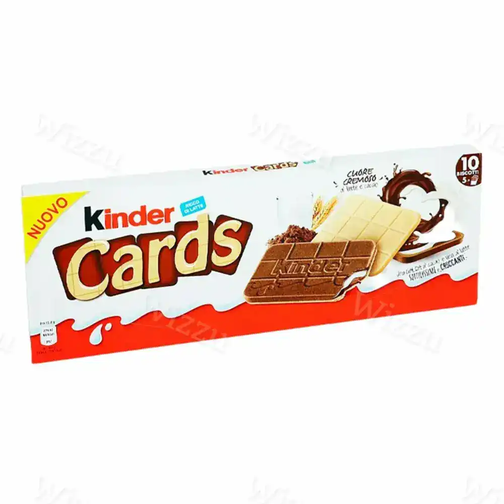 Печенье "Kinder Cards" 256г