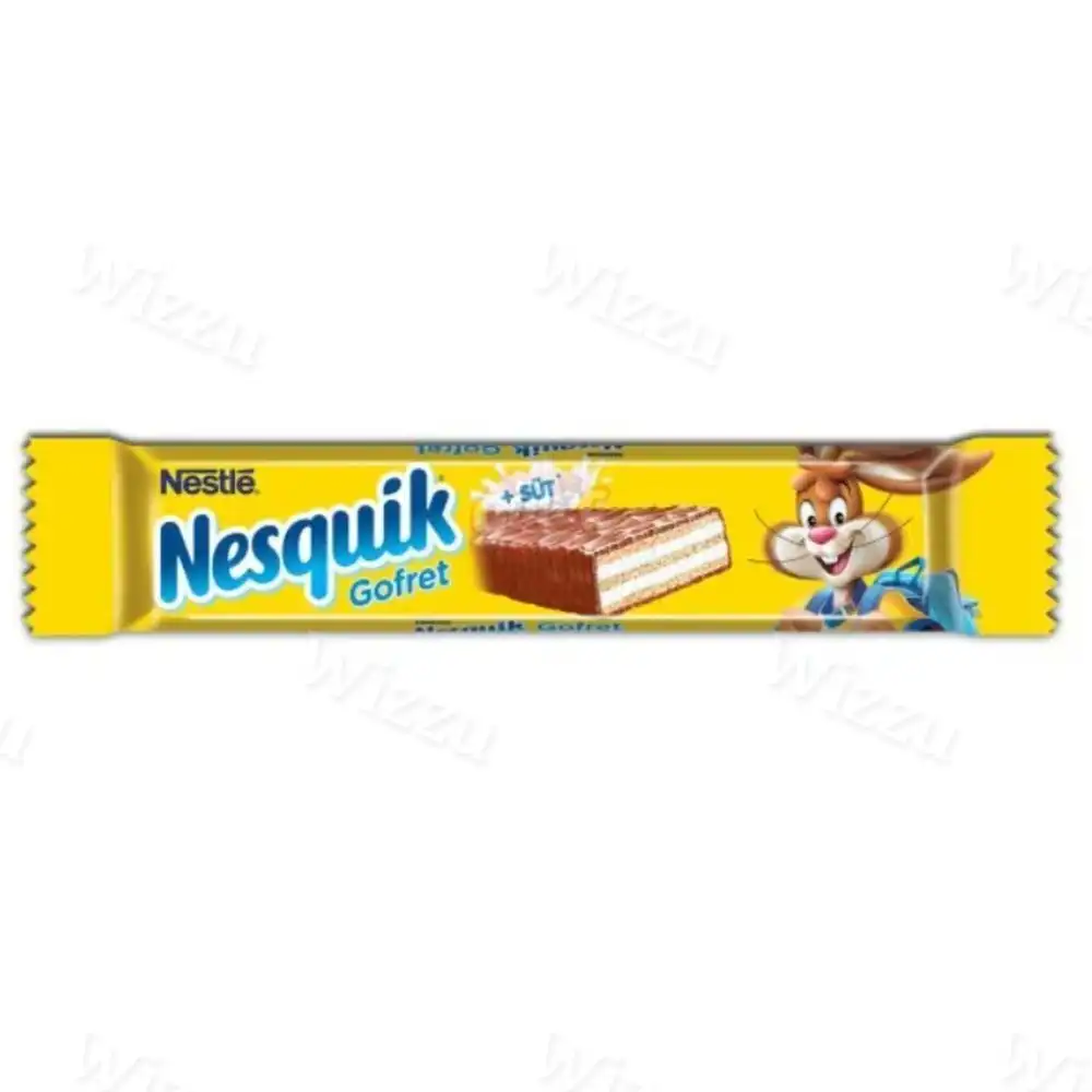 Вафли Несквик в молочном шоколаде 18гр (турция)