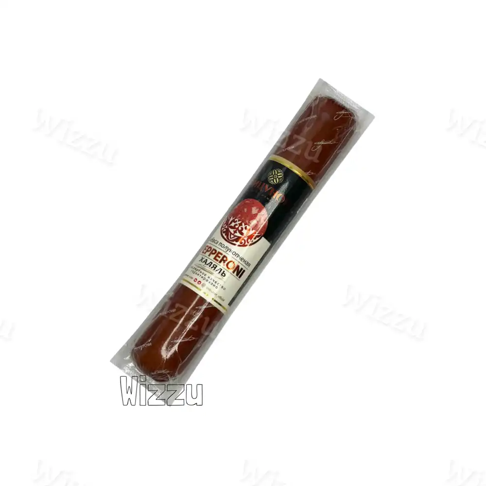 Колбаса п\к Пепперони в\у 0,36кг (хицунов) вес