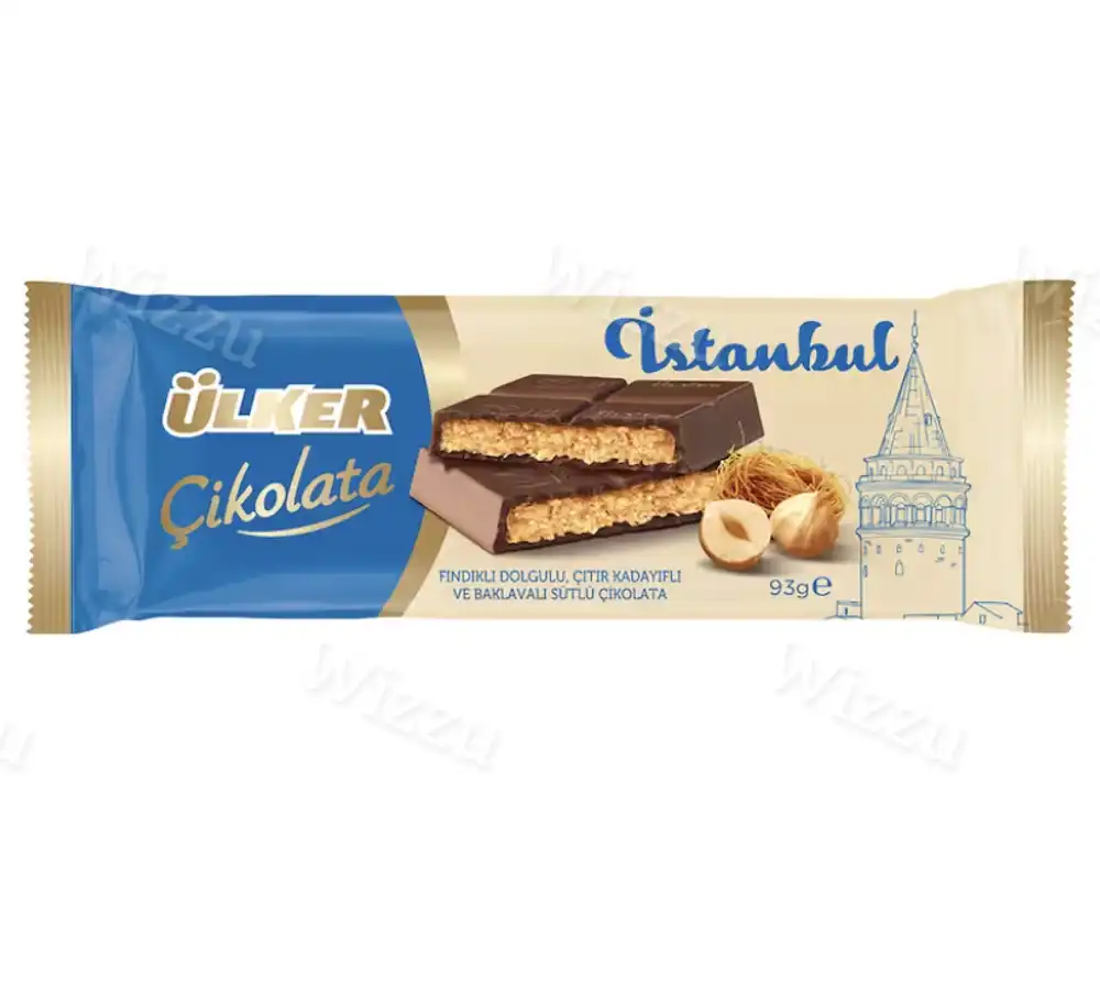 Шоколадная плитка Ulker Istanbul 93гр