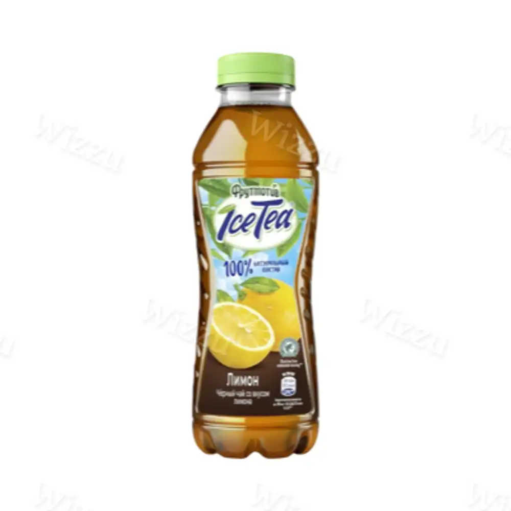 Черный чай ICE TEA со вкусом лимона 0.5л